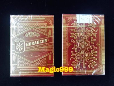 [MAGIC 999] 魔術道具 撲克牌 T11 RED Monarch 頂級Monarchs 紅色君王
