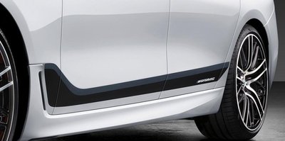 【樂駒】BMW G32 6 系列 原廠 改裝 精品 空力 貼紙 M Performance 車身貼 加裝 套件 側裙