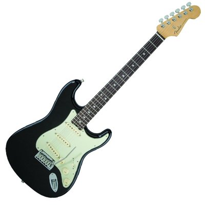 Fender America Elite Stratocaster 電吉他 赤楊木琴身 玫瑰木指板 閃銀黑