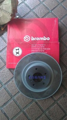 【昌易汽材】NISSAN 日產 350 Z brembo製 前 煞車盤 碟盤 高材質 324m/mX30m/m 特價一組8000元