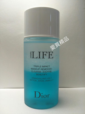 愛買精品~Dior 迪奧花植水漾眼妝卸除液125ml