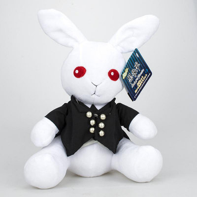 熱賣黑執事寵物塞巴斯兔子新款毛絨玩具兒童創意促銷禮品公仔 動漫星城美少女手辦