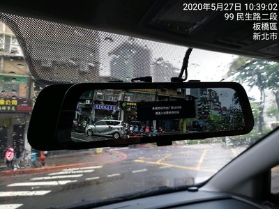 代安裝行車紀錄器  前後雙鏡頭  汽車行車紀錄器  後視鏡 行車紀錄器  安裝工資900元
