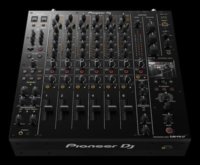 詩佳影音新款Pioneer先鋒DJM-V10-LF數碼DJ混音臺6通道加長型音量混音器影音設備