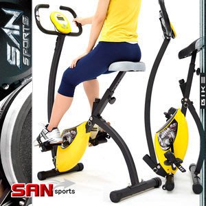 哪裡買【SAN SPORTS】K次元BIKE飛輪式磁控健身車C082-920 (室內折疊腳踏車摺疊美腿機運動健身器材推薦