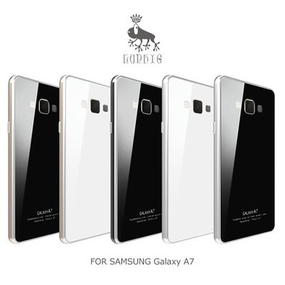 LUPHIE SAMSUNG Galaxy A7 金屬邊框鋼化背殼
