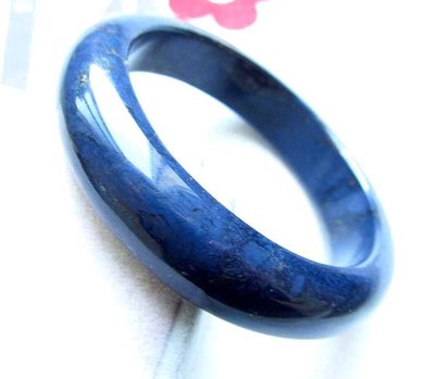 18.33圍/稀有全藍珍藏天然納米比亞彼得石AAA級藍彼得石手鐲手環玉鐲鐲子珠寶玉石寶石首飾飾品專櫃精品