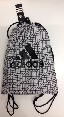 愛迪達 adidas 束口袋 多功能運動袋 簡易輕量款