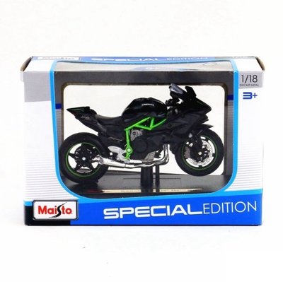 阿莎力1:18 1/18 川崎Kawasaki Ninja H2R 美馳圖Maisto 摩托車重機H2