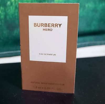 BURBERRY HERO 英雄神話男性淡香精針管1.5ml