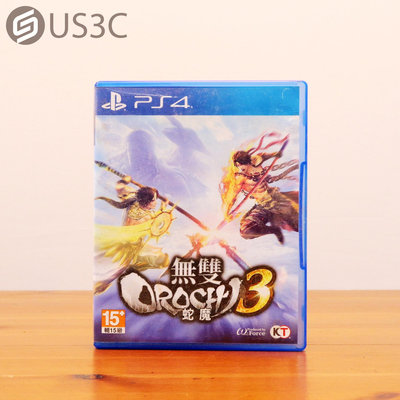 【US3C-板橋店】【一元起標】索尼 Sony PS4 無雙 OROCHI 蛇魔3 Ultimate 中文版 實體遊戲片 二手遊戲片