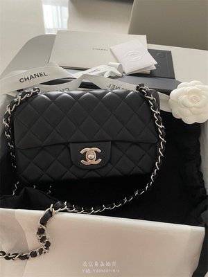 流當拍賣Chanel  A69900 Flap Mini Coco 包 荔枝紋 20cm 黑色羊皮 淡金扣 香奈兒包