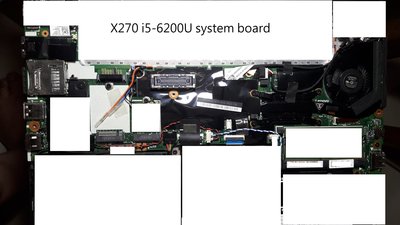 X270 i5 6200U USED良主板含cpu fan 直售$1800  (交換售$1600 另提出)
