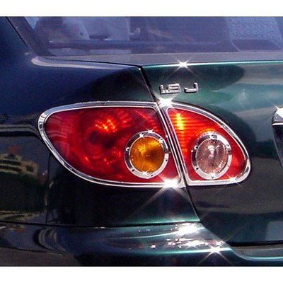 【JR佳睿精品】改裝  Toyota Altis 9代 01-05年 鍍鉻尾燈框+圓燈框 後燈框  精品 配件 台灣製