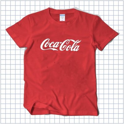 【熱賣精選】 款 可口可樂T恤 Coca Cola限量版衣服 男女純棉短袖打底情侶衫 短袖衣服  短袖T恤