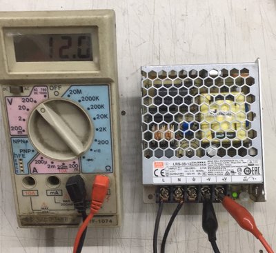 【尚典3C】MW 明緯 LRS-35-12  工業用 LED 功放  變壓器 2手