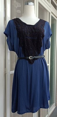美國品牌 ANNA SUI 棉質短洋裝/長版T恤上衣