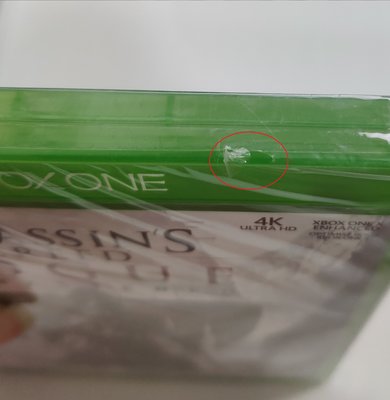 【新品瑕疵-外封膜破損】 XBOX ONE 刺客教條：叛變 重製版 中英文亞版 Assassin's Creed