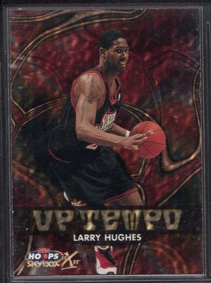 99-00 HOOPS UP TEMPO PARALLEL #10 LARRY HUGHES限量1989張