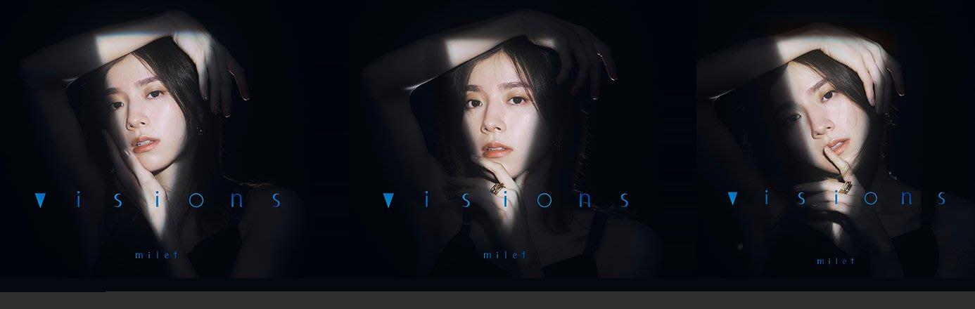 代購 Milet 第2張專輯milet 2nd full Album『visions』初回生産限定盤B 日版CD+DVD