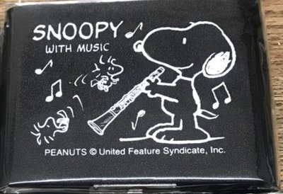 律揚樂器 卡通 豎笛竹片盒 竹片收納盒 黑管竹片盒 Snoopy