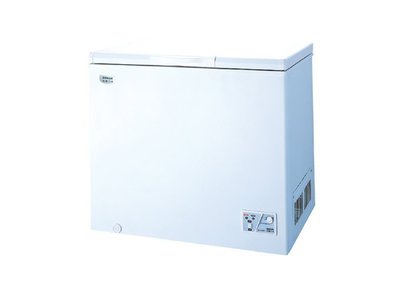 SANLUX 三洋261公升冷凍櫃【SCF-261W】活動式腳輪～七段式溫度調整