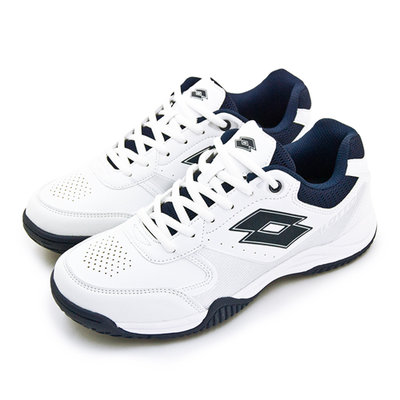利卡夢鞋園–LOTTO 入門級全地形網球鞋--SPACE 600系列--白藍銀--8576--男