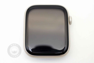 【高雄青蘋果3C】Apple Watch Series 8 GPS 45mm 星光色鋁金屬錶殼配星光色錶帶 保固至2024-07 #87655