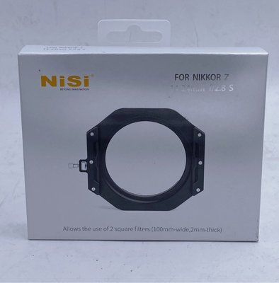 耐司NISI 100mm Nikon NIKKOR Z 14-24mm F2.8 S 專用濾鏡支架