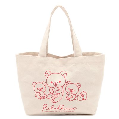 拉拉熊 輕鬆熊 懶懶熊 購物袋收納帆布包手提袋雜誌包便當包 台南仁德可面交