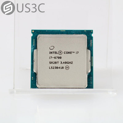 【US3C-桃園春日店】【一元起標】Intel Core i7-6700 Intel core 六代 1151腳位 附原廠風扇 二手處理器
