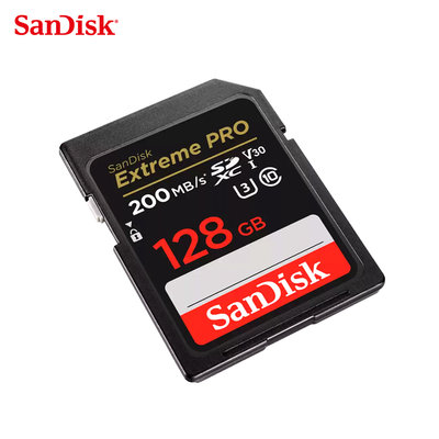 SANDISK Extreme PRO UHS-I U3 128GB 專業攝影 記憶卡 (SD-SDXXD-128G)