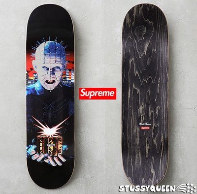 【超搶手】全新正品 2018 SS Supreme x Hellraiser Skateboard 英國恐怖電影聯名滑板