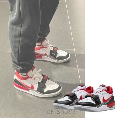 【Dr.Shoes 】Nike IR JORDAN LEGACY 312 LOW 白黑紅 魔鬼氈 CD7069-106