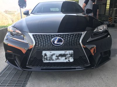 Lexus is250改IS F sport 前保套件
