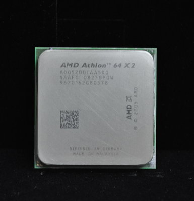 AMD Athlon 64 X2 5200+ 雙核正式版 (AM2 2.7G) 非5000+ 5400+ 5600+