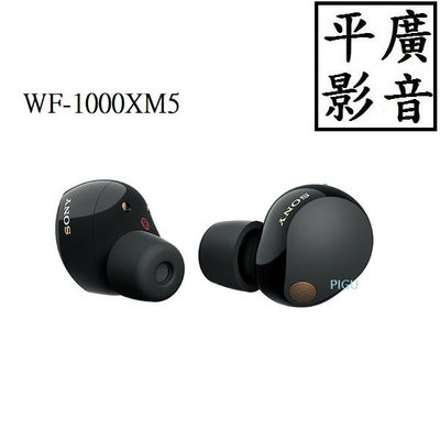 平廣 現貨送袋公司貨 SONY WF-1000XM5 黑色 藍芽耳機 真無線 保固18月 另售JBL TOUR JLAB