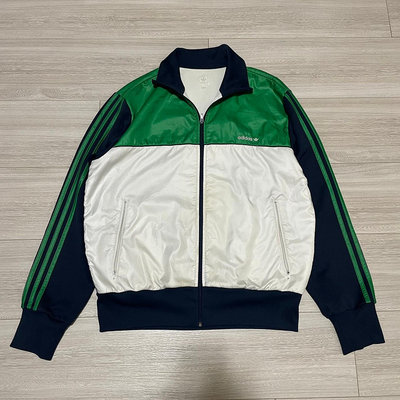 ADIDAS 愛迪達綠白色綠線防風外套 XL號 運動外套
