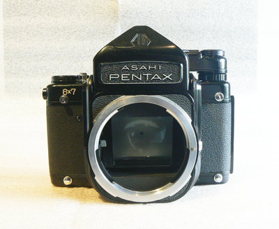 【悠悠山河】攝影家最愛 ASAHI PENTAX 6X7 67 120中片幅單眼相機 正像TTL測光頭 功能正常