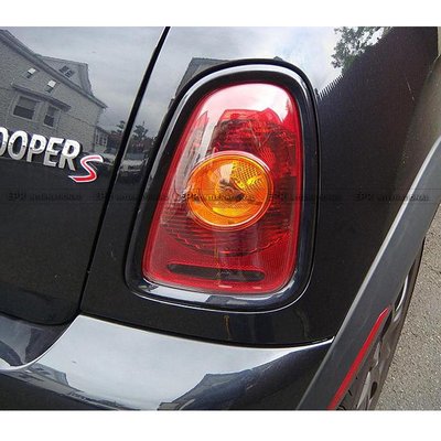 mini迷你R53Cooper S ONE碳纖維尾燈罩邊框汽車后尾燈大燈罩蓋--請詢價