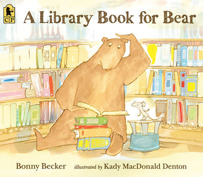 ＊小貝比的家＊LIBRARY BOOK FOR BEAR/平裝/3~6歲/床邊故事 Bedtime