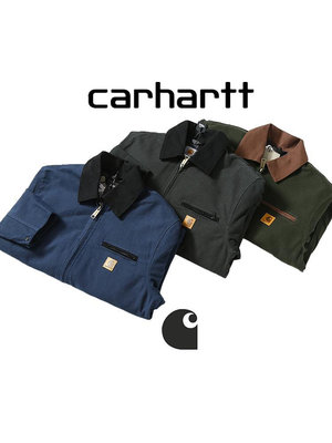 carhartt J97卡哈特美式底特律夾克古著工裝帆布外套cleanfit男潮-木初伽野