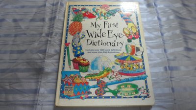 【彩虹小館】J3童書~My First Wide Eye Dictionary圖畫字典書