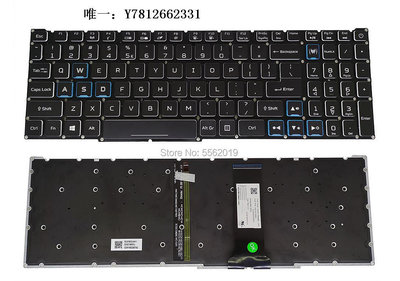 電腦零件ACER PREDATOR HELIOS 300 PH315-52 PH317-53七彩背光鍵盤 US RU筆電