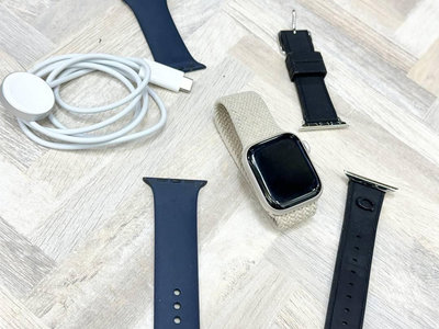 Apple Watch S8 GPS 版 41MM 電池100%  無盒裝有配件 錶帶3選一