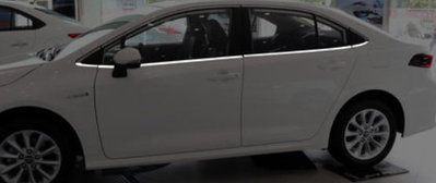 現貨熱銷-豐田 TOYOTA 19-21年 12代 ALTIS 車窗飾條 下車窗飾條 車窗亮條 8件裝 不鏽鋼材質