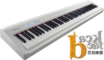 [ 反拍樂器 ]免運 Roland FP-30 88鍵 數位鋼琴(白色簡配) 鍵盤 電鋼琴 電子琴 白/黑 FP30