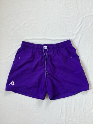 已售出。#NIKE ACG 紫色運動短褲 / 海灘褲 / 慢跑褲