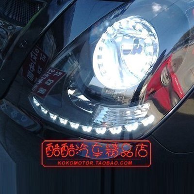 16-07Hyundai現代 Starex Starex 專用LED淚眼燈條天使眼燈條 韓國進口汽車內飾改裝飾品 高品質