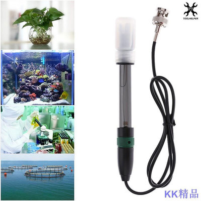 全館免運 pH複合電極實驗室電極水族館水培實驗室pH電極探針BNC控制器計連接器pH-151 可開發票